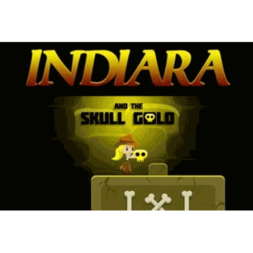 Indiara and the skull gold